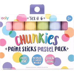 OOLY Chunkies Assorted Color Pastels 6 pk