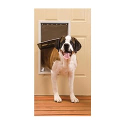 PetSafe 27.125 in. H X 16.25 in. W Aluminum Pet Door