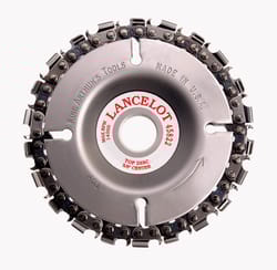 King Arthur's Tools 4 in. D X 5/8 in. Steel Chain Saw Type Cutting Wheel 22 teeth 1 pk