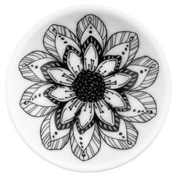 Karma Boho Flower Ring Bowl Ceramic 1 pk