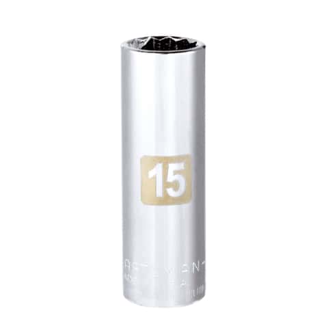 Craftsman 15 mm Metric 12 Point Deep Socket, 3/8 in. Drive