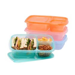 Bentgo EasyLunchboxes 3 compartments Pastel Colors Bento Box 4 pk