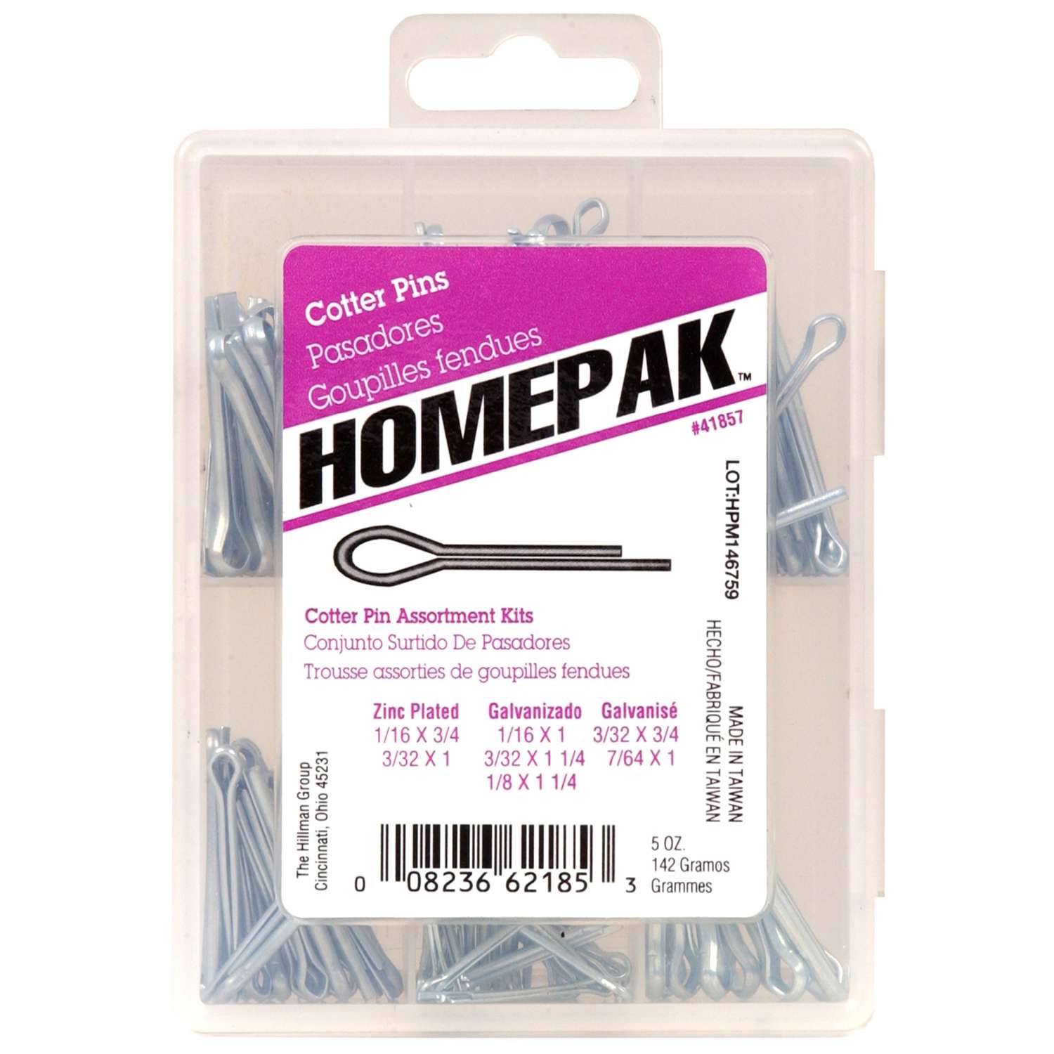 Homepak Utility Cotter Pin Kit 50 lb Ace Hardware