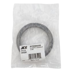 Ace 3-3/8 in. D Plastic Strainer Locknut