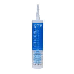 White Lightning All Purpose RTV Clear 100% RTV Silicone All Purpose Sealant 10 oz