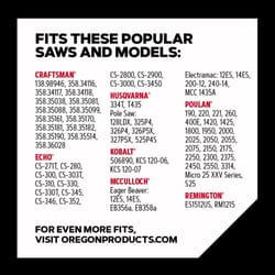 Oregon AdvanceCut S45 12 in. Chainsaw Chain 45 links