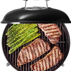 Weber 14 in. Smokey Joe Premium Charcoal Grill Black