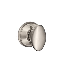 Schlage F Series Siena Satin Nickel Dummy Knob Right or Left Handed