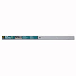 M-D 0.19 in. H X 36 in. L Prefinished Silver Aluminum Carpet Trim M-D 0.19 in. H X 36 in. L Prefinished Silver Aluminum Carpet Trim
