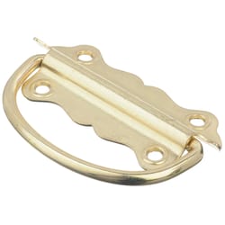 Ace Bright Brass Chest Handle 3-1/2 in. 2 pk