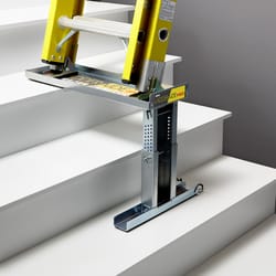 Ideal Security Ladder-Aide Pro Steel Silver Ladder Leveler 1 pk