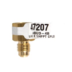 JMF Company 1/4 in. Flare 1/4 in. D Female Brass Adapter