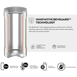BruMate Hopsulator 12 oz Dark Aura BPA Free Can Insulator