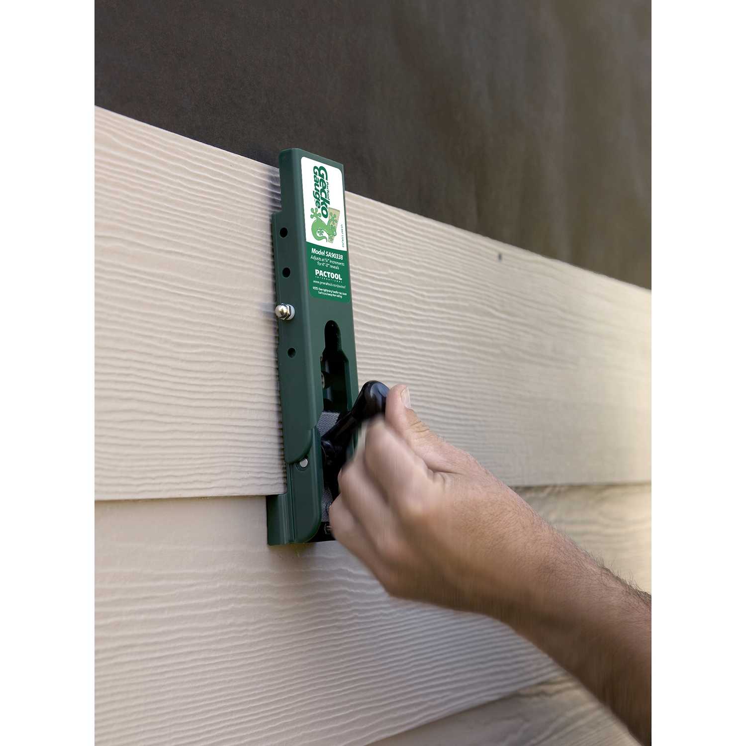 PacTool Gecko Gauge 8 in. x 3/8 in. D LP Siding Tool 2 pk Ace Hardware