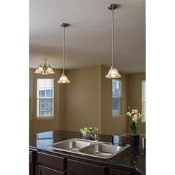 Design House Millbridge Satin Nickel 1 lights Pendant Light