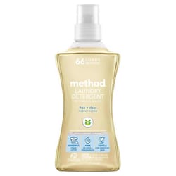 Method Free & Clear Scent Laundry Detergent Liquid 53.5 oz 1 pk