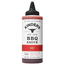 Kinders Hot BBQ Sauce 15.5 oz