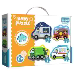 Trefl Vehicles and Jobs Jigsaw Puzzle Multicolored 18 pc
