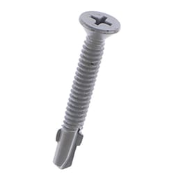 Teks No. 10 in. X 1-7/16 in. L Phillips Flat Head Construction Screws