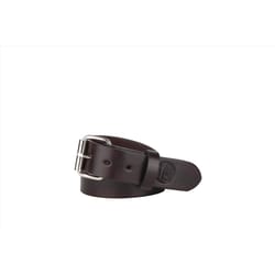 1791 Gunleather 32 in. 36 in. Leather Gun Belt 1.5 in. W Signature Brown