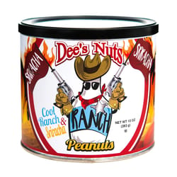 Dee's Nuts Cool Ranch & Sriracha Peanuts 10 oz Can