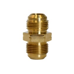 ATC 3/8 in. Flare 3/8 in. D Flare Brass Space Heater Union