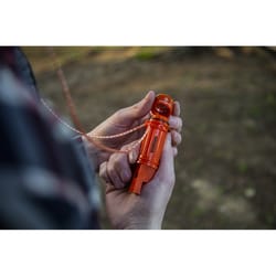 Stansport Orange Whistle 1.5 in. H X 4.5 in. W X 8 in. L 1 pk