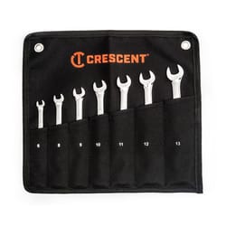 Crescent 12 Point Metric Combination Wrench Set 7 pc