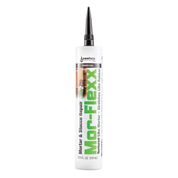 Sashco Mor-Flexx Charcoal Elastomeric Acrylic Latex Mortar and Stucco Repair Caulk 10.5 oz