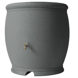 Algreen Products Barcelona Charcoal 100 gal Rain Barrel Polyethylene