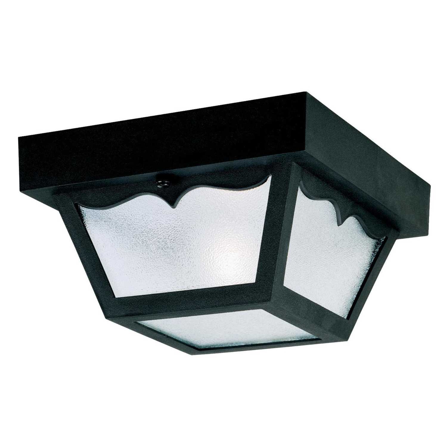 Westinghouse Matte Black Incandescent Light Fixture Ace Hardware