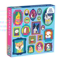 Chronicle Books Family Pet Portraits Puzzle Multicolored 500 pc
