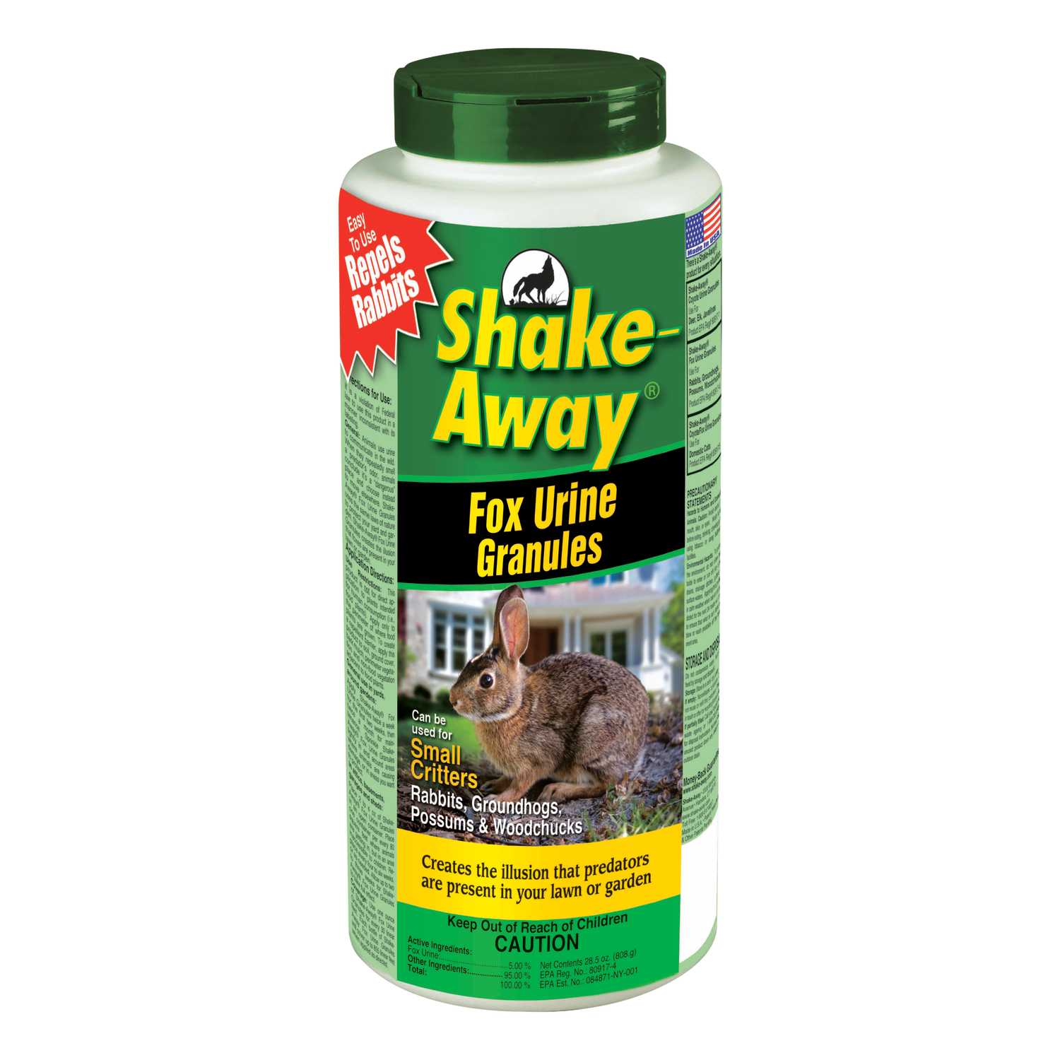 Shake-Away Fox Urine Animal Repellent Granules For Small Critter 28.5 ...