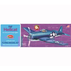 Guillow's F6F Hellcat Flying Model Kit Brown