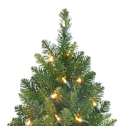 Celebrations 2 ft. Pencil Incandescent 35 ct Pencil Tree Christmas Tree