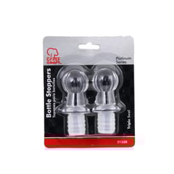 Chef Craft Clear Glass Bottle Stopper