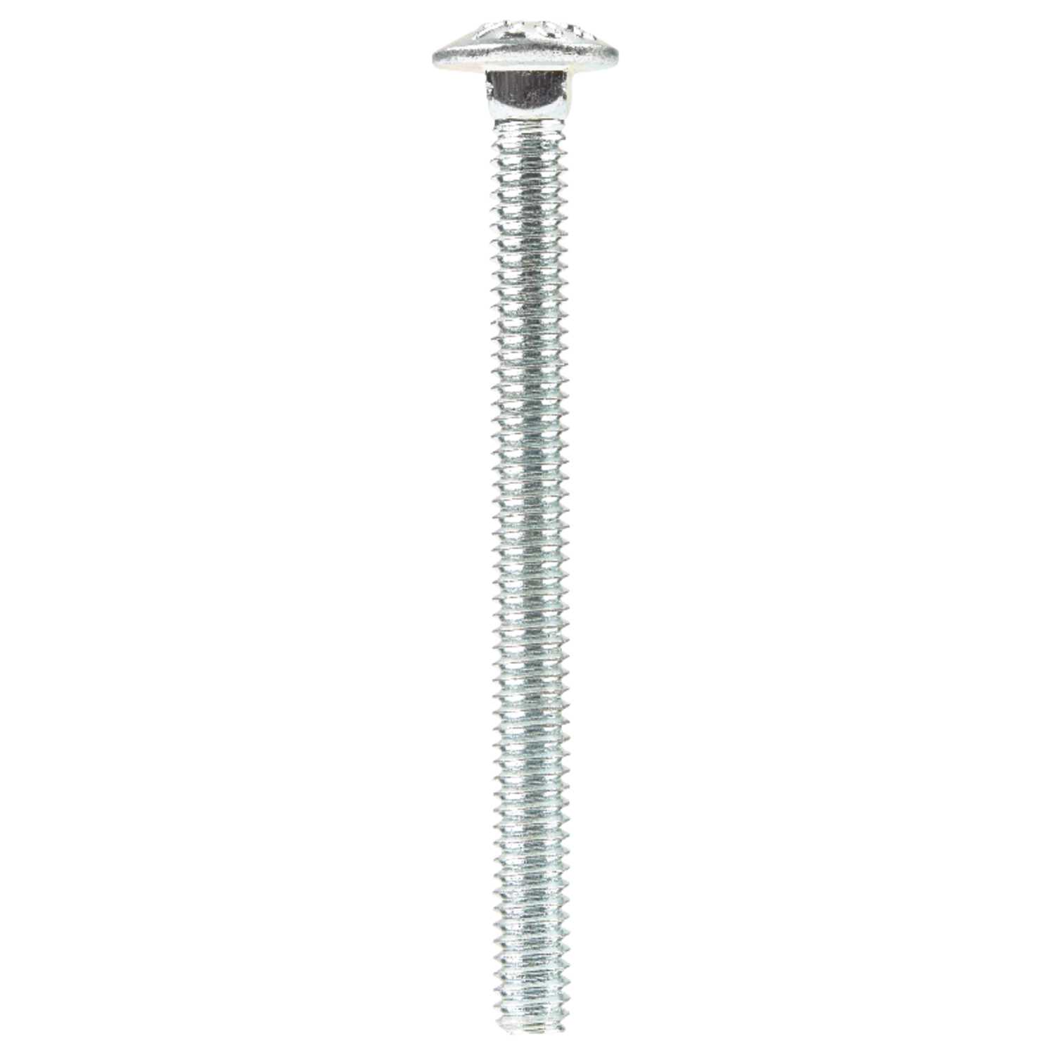 Hillman 1/4 in. Dia. x 3 in. L ZincPlated Steel Carriage Bolt 100 pk
