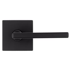 Kwikset Halifax Matte Black Passage Lever Right or Left Handed