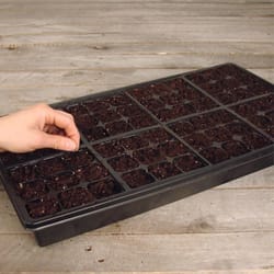 Hgbd-hahood 4 Pack Seed Starter Tray Set Plants Growing Trays Peat