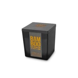 Bamboo Home Fragrance Grey Vanilla/White Woods Scent Small Candle