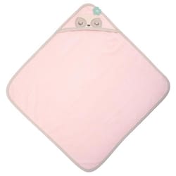 Stephen Joseph Pink Cotton Hooded Bath Towel 1 pc