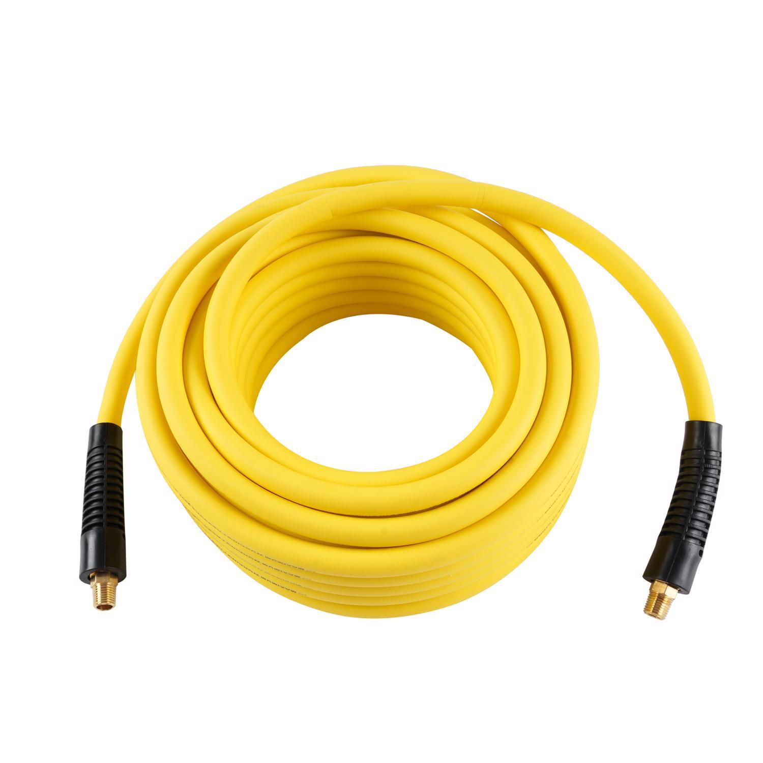 Craftsman 50 ft. L X 3/8 in. D Hybrid Polymer Air Hose 300 psi Yellow Uae Electronic uaeelectronic.com