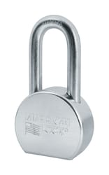 American Lock 2-1/2 in. W Steel 4-Pin Cylinder Weather-Resistant Padlock