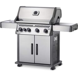 Napoleon Rogue 4 Burner Liquid Propane Grill Silver