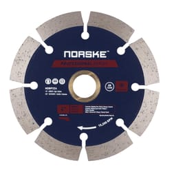 Norske 4 in. D X 5/8 and 7/8 in. Diamond Continuous Rim Diamond Saw Blade 1 each