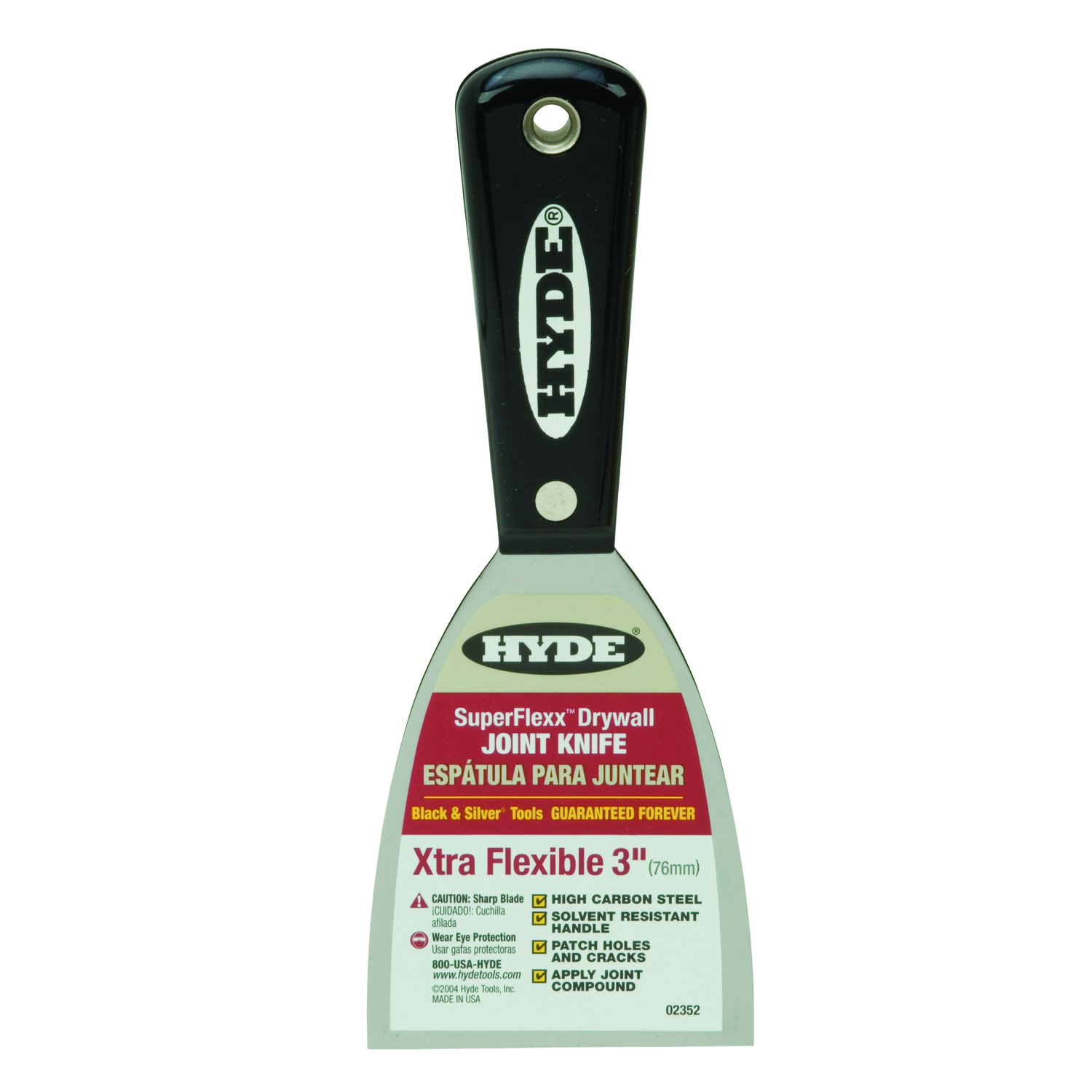 Hyde SuperFlexx 3 in. W High-Carbon Steel Extra Flexible Joint Knife
