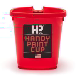 HANDy  Paint Cup  Red  1 pt. Plastic  Paint Pail 