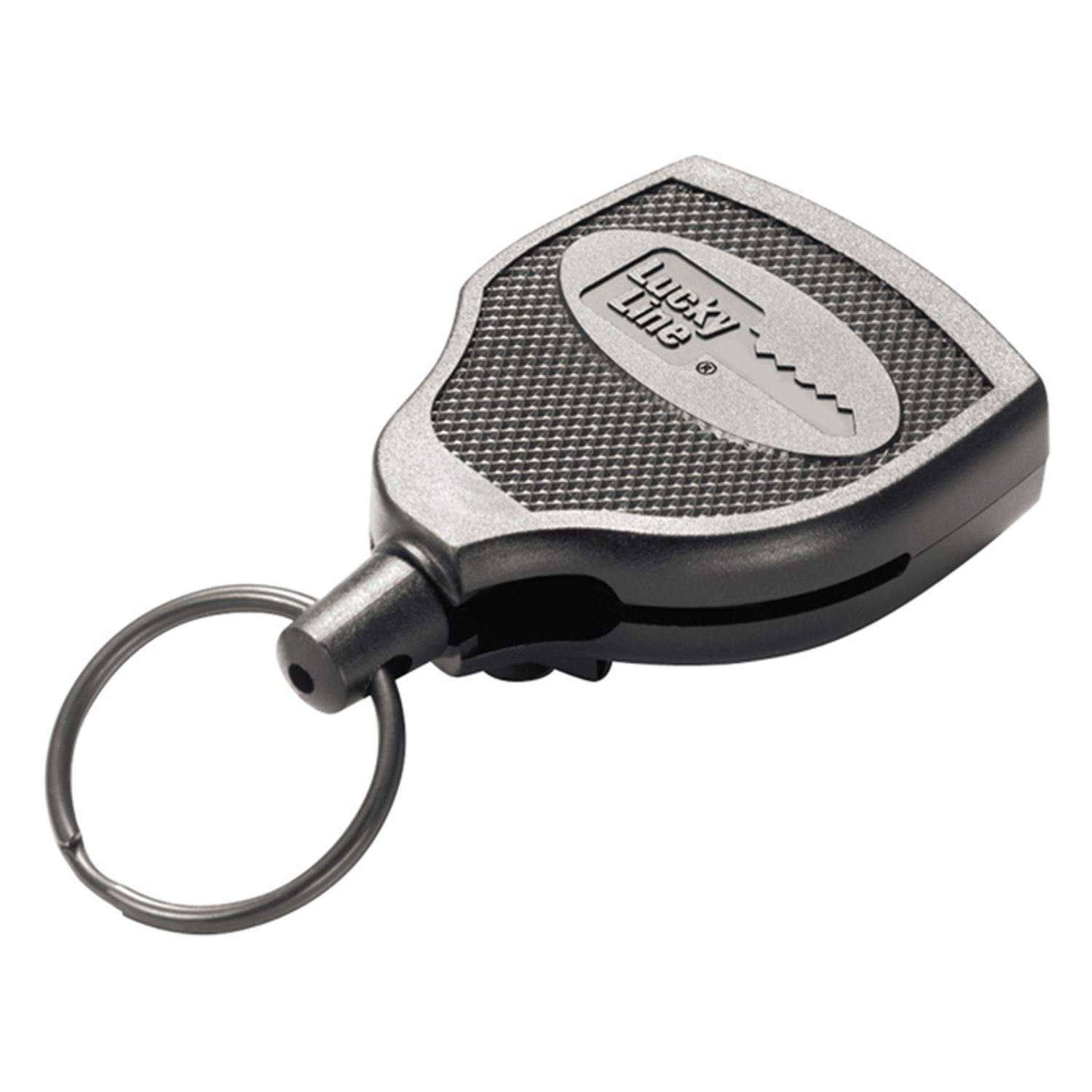 3 Pieces Retractable Key Ring Heavy Duty Retractable Keyring