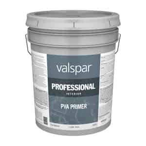 Valspar  Prep-Step  Basic White  White Base  Latex  Primer  5 gal. 
