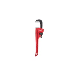 Milwaukee Pipe Wrench 10 in. L Black/Red 1 pk